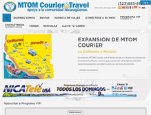 Tablet Screenshot of mtomtours.com